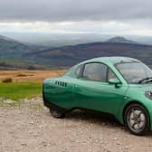 Rasa hydrogen-powered cars, manufactured by Riversimple, could be made in Aberdeen (Picture: Geoff Caddick/AFP/Getty)