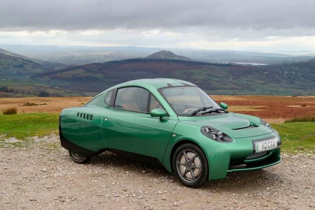 Rasa hydrogen-powered cars, manufactured by Riversimple, could be made in Aberdeen (Picture: Geoff Caddick/AFP/Getty)