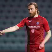 Dale Gillespie's penalty put Brora 1-0 up against Stranraer