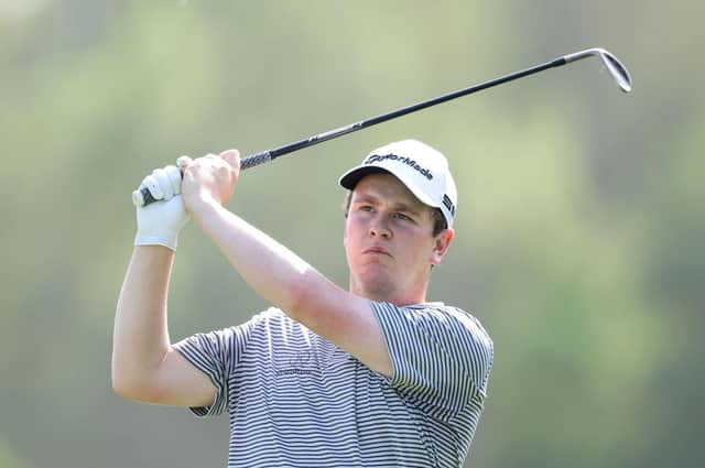 Bob MacIntyre in action during the final round of the DP World Tour Championship at Jumeirah Golf Estates in Dubai. Picture: Warren Little/Getty Images.