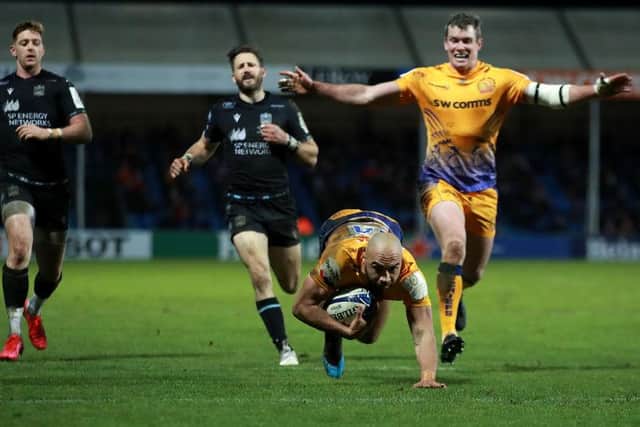 Glasgow's 42-0 defeat by Exeter Chiefs was like a return to the bad old days of the early professional era. Picture: David Rogers/Getty Images