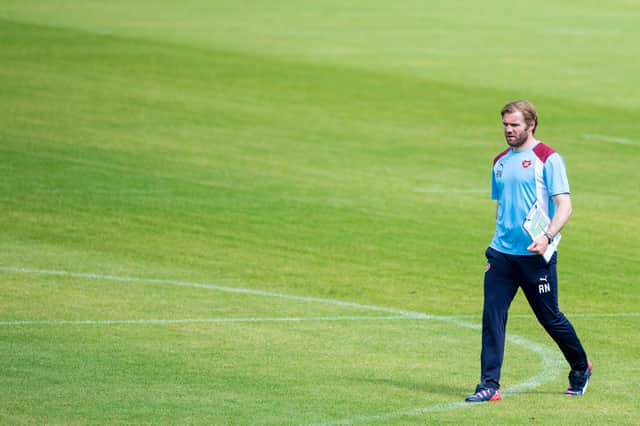 Robbie Neilson has returned to Hearts as manager.