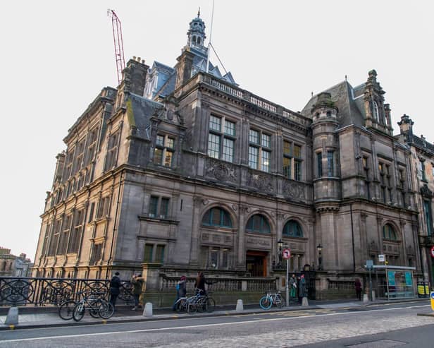 Central Library in Edinburgh opened in 1890, and was the first public library building in the city. Picture: Ian Georgeson