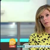 Kate Garraway returned to the studio for the first time in four months (Pic: Good Morning Britain)