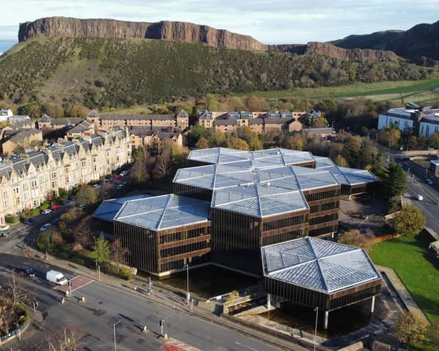 The former Scottish Widows building on Dalkeith Road will host Edinburgh's 'Hidden Door' festival in 2023. Picture: James Duncan