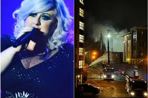 St Simon Partick church fire: Scottish pop star Michelle McManus mourns loss of church she was baptised in
