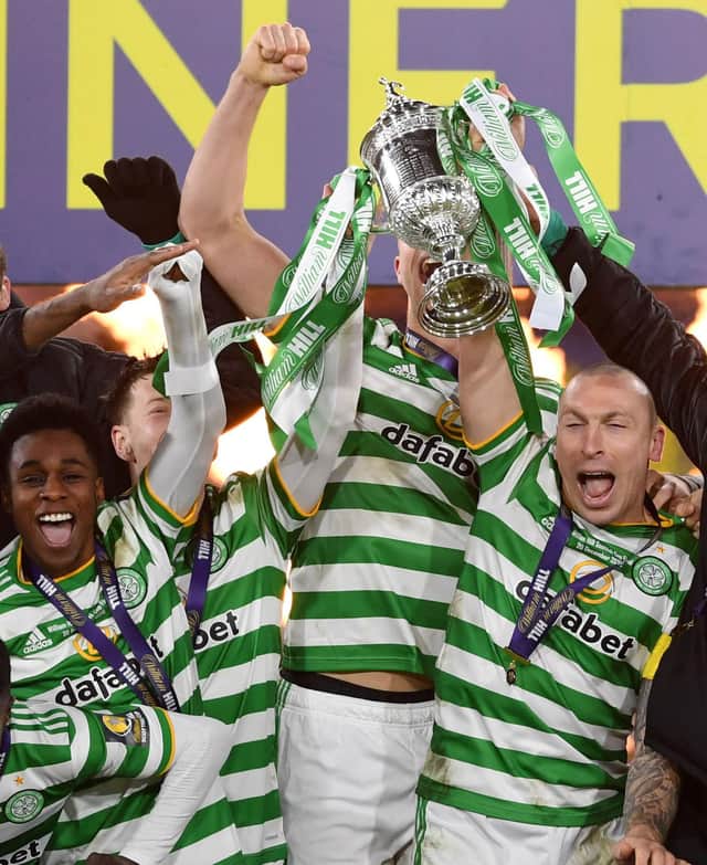Whatever else has befallen Celtic this year, the quadruple treble success sealed  with the Scottish Cup final shoot-out win will be for all ages.   (Photo by Craig Foy / SNS Group)