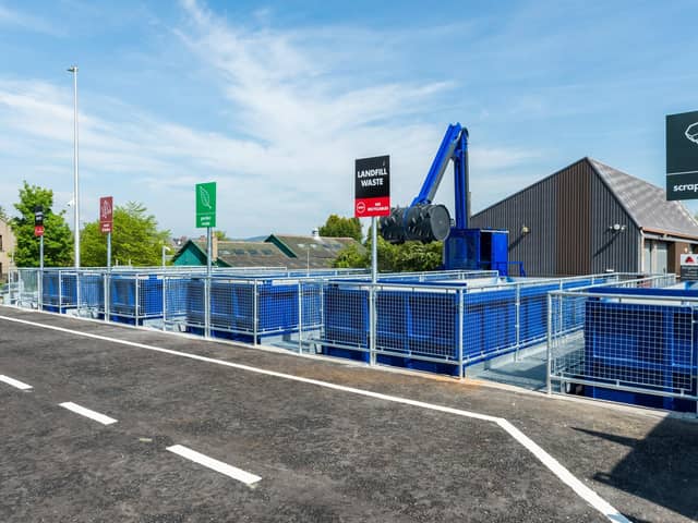 The council is proposing to introduce a trial hybrid booking system at Stonehaven HRC