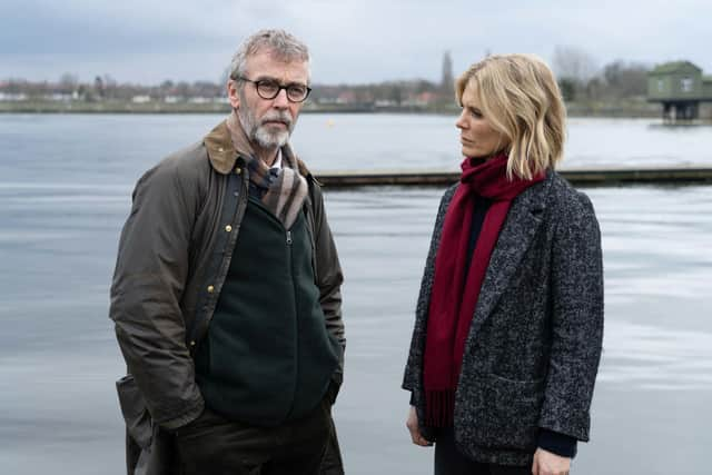 John Hannah and Emilia Fox in Silent Witness.