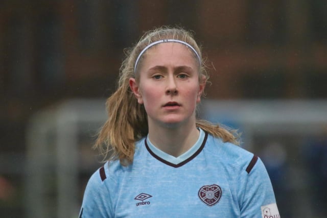 Good in the air and composed with the ball on the floor, Hearts defender Tegan Browning is a regular in the middle of the Jambos back four.