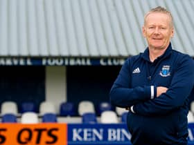 Darvel chairman John Gall says the club's tie against Aberdeen will be played at Recreation Park.