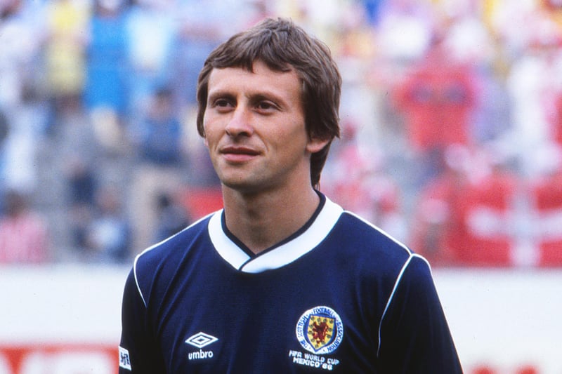 The image of Sturrock with shirts outside shorts and socks rolled down is still soldered into minds of those who saw him, and though the recollections are perhaps mostly of the winger wearing a tangerine-coloured top, he was a thorn in the sides of defences for Scotland too. He won 20 caps and played in one World Cup – two appearances at Mexico ’86 - and was unfortunate not to have many more Scotland experiences. Sadly for him, players of the calibre of one K Dalglish were around in his position at the time.