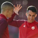 Bojan Miovski and Aberdeen take on Eintracht Frankfurt in the Europa Conference League tonight.
