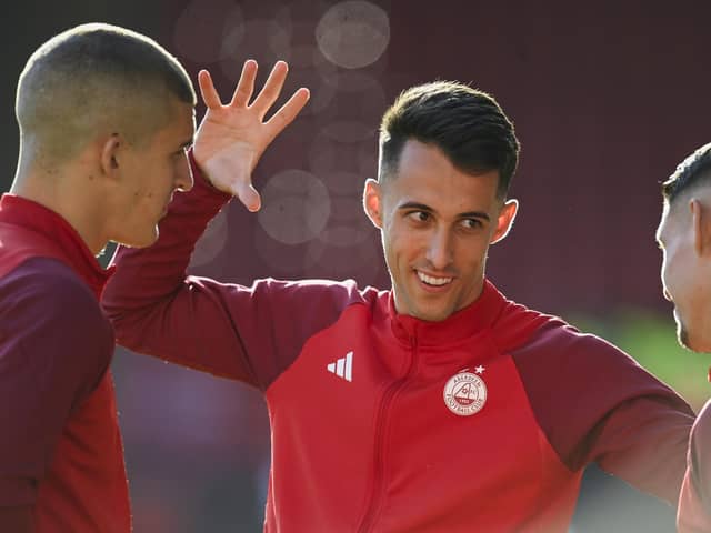 Bojan Miovski and Aberdeen take on Eintracht Frankfurt in the Europa Conference League tonight.