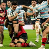Toulon lost heavily to Racing 92 ahead of Friday's Challenge Cup final against Glasgow Warriors.
