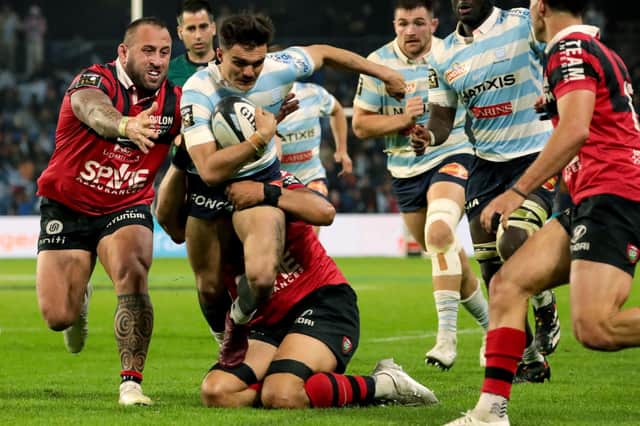 Toulon lost heavily to Racing 92 ahead of Friday's Challenge Cup final against Glasgow Warriors.