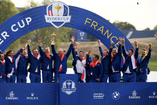 Europe were victorious at the last Ryder Cup, held at Le Golf National in 2018 - beating the Americans by 17.5-10.5 at the Paris course.