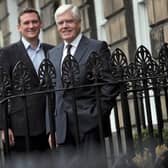 CEO Stuart Lunn with Sir Sandy Crombie, chairman of LendingCrowd.