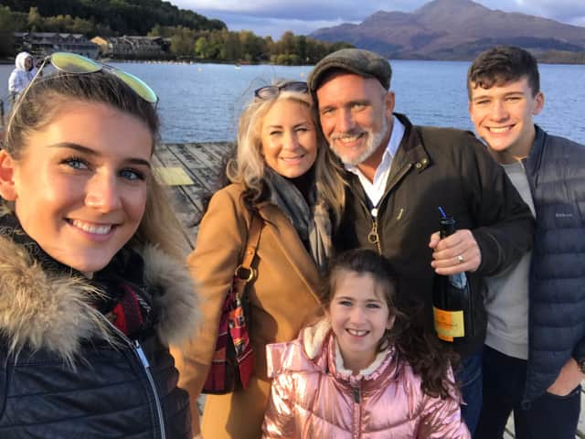 Gabrielle Williamson and her mum Victoria, dad Kevin, brother Findlay and sister Poppy.  Ms Williamson said: "What really matters is your friends and family and your health is your wealth." (Photo: Gabrielle Williamson).