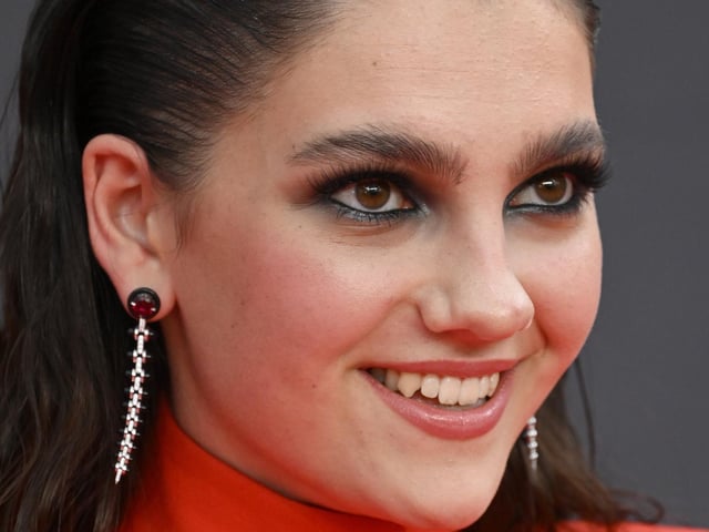 Emily Carey, who plays a young Alicent Hightower, at the House of the Dragon premiere (Photo by Gareth Cattermole/Getty Images)