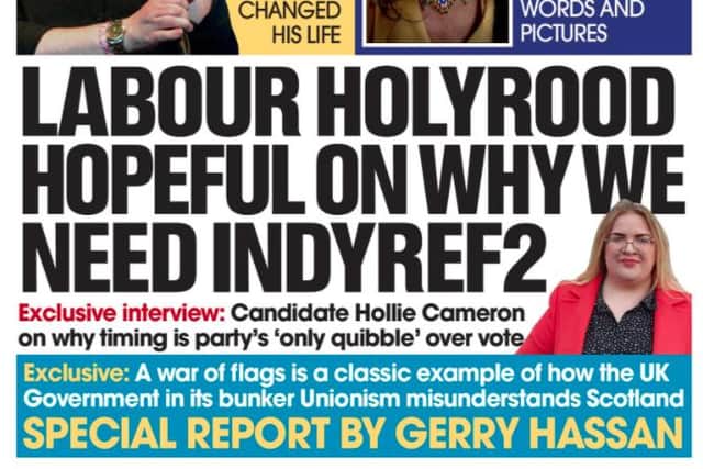 The Sunday National published an interview with Ms Cameron on Sunday, March 7, in which she said she was supported calls for a second independence referendum within the next Parliament.