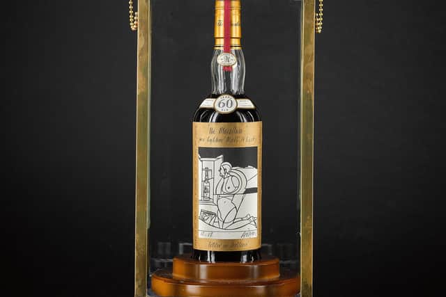 The Macallan 1926, featuring the Valerio Adami label, sold for over £2 million.