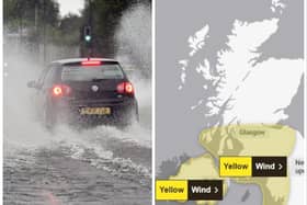 Weather warnings for high winds have been issued for Saturday
