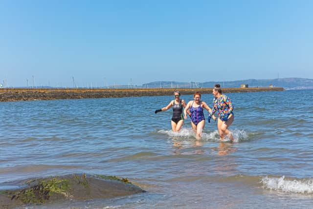 Wardie Bay is beside Granton Harbour (pic: SEPA)