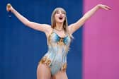 Taylor Swift performs on stage during the Eras Tour at Wembley Stadium in June (Picture: Gareth Cattermole)
