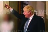 The pictures were published by ITV News