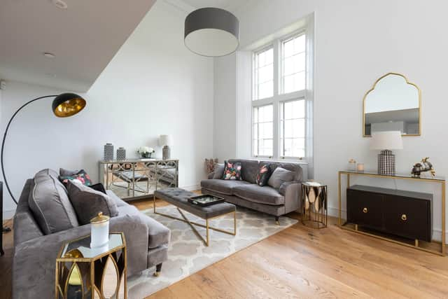 The interior of an apartment in the Donaldson's development. Image: contributed