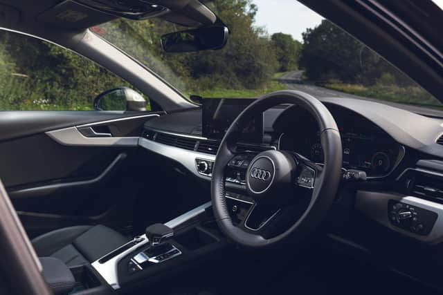 The interior is the usual impeccable Audi finish but removing the rotary controller for the media system is a backwards step