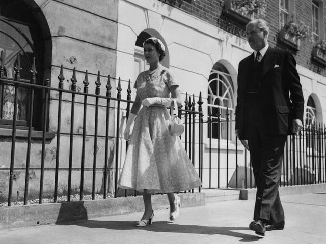 Maurice Harold Macmillan (1st Earl of Stockton) was a Conservative statesman who became the Prime Minister in 1957. Often referred to as "Supermac", he was recognised for his wit and pragmatic nature. Macmillan said that her majesty "means to be a Queen and not a puppet," and that she held "the heart and stomach of a man."
