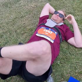 Post-marathon hangover.