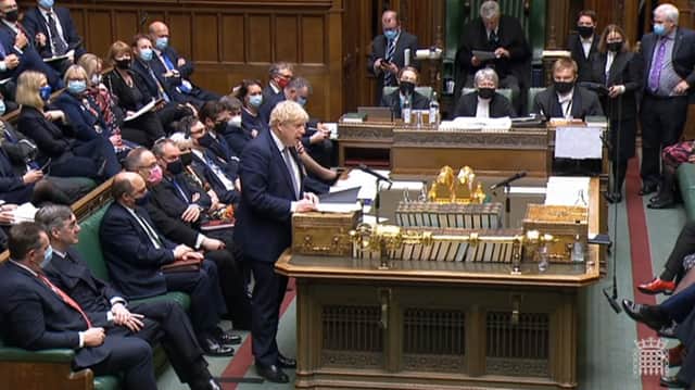 Boris Johnson failed to understand how important the European Union is to maintaining peace on the continent (Picture: House of Commons/PA)