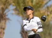 World No 1 and 2021 winner Lydia Ko in action during an impressive opening round in the Aramco Saudi Ladies International. Picture: Tristan Jones/LET