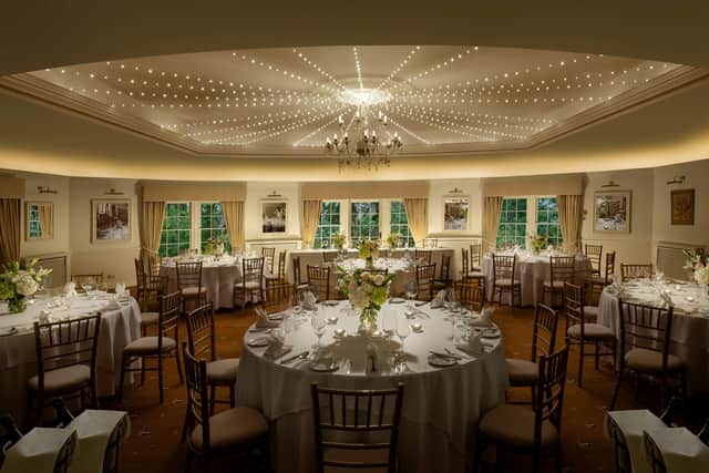 The restaurant area within Thackray House, Callander.