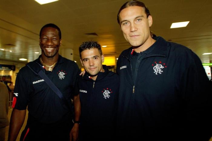 Cult heroes - Marvin Andrews (left), Nacho Novo and Dado Prso (right).