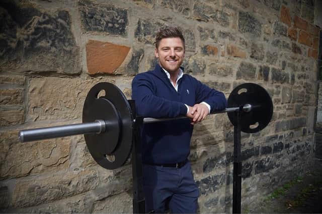 The entrepreneur saw an opportunity when finding difficulties with buying weights online. Picture: contributed.