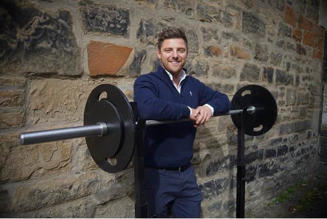The entrepreneur saw an opportunity when finding difficulties with buying weights online. Picture: contributed.