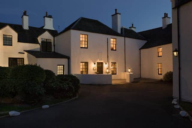 Maryculter House, Aberdeen, sits beside the tumbling River Dee and overlooks Peterculter Golf Course.