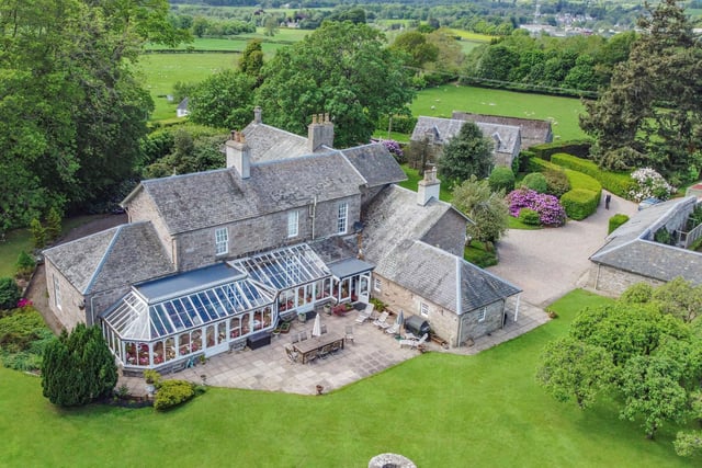 Exterior: The mature grounds extend to 4.4 acres and include an orchard, walled garden, tennis court and woodland. There are also two cottages and outbuildings in the extensive grounds.
