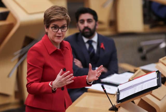 It's time for Nicola Sturgeon to set Scotland free from Covid restrictions (Picture: Fraser Bremner/pool/Getty Images)