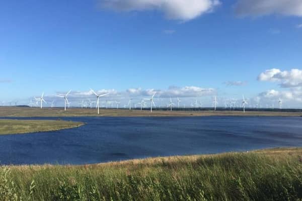 Scotland has Europe's largest windfarm, Whitelee, near Eaglesham in East Renfrewshire.