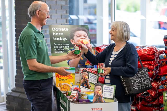 More than 6,867 meals have been provided by Aberdeenshire shoppers. (Pic:Matthew Horwood)