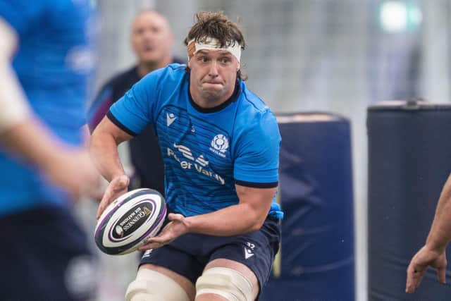 Ben Muncaster will start for Scotland A against Chile. (Photo by Ross MacDonald / SNS Group)
