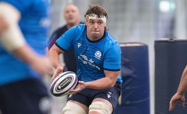 Ben Muncaster will start for Scotland A against Chile. (Photo by Ross MacDonald / SNS Group)