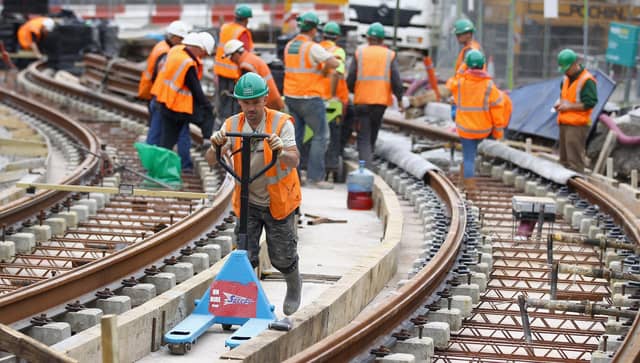 The Edinburgh Tram Inquiry has now lasted longer than it took to build the tram line from Edinburgh Airport to the city centre (Picture: Jeff J Mitchell/Getty Images)