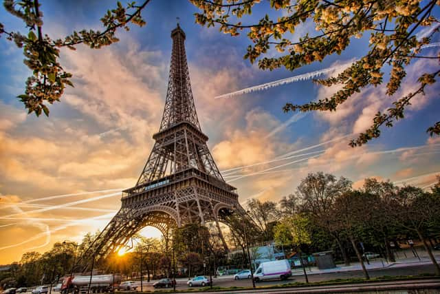 The Eiffel Tower in Paris