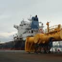 Mocean Energy’s prototype device at Rosyth
